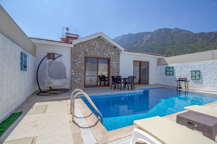 Fethiye Ölüdeniz'de 2+1 Özel Havuzlu Denize Yakın Villa DRM-2093